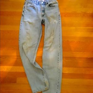 Levi’s 550 Men’s Vintage Distressed Jeans - 31w x 36l